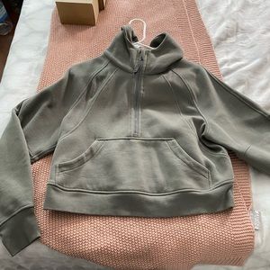 Scuba Oversized Half-Zip Hoodie